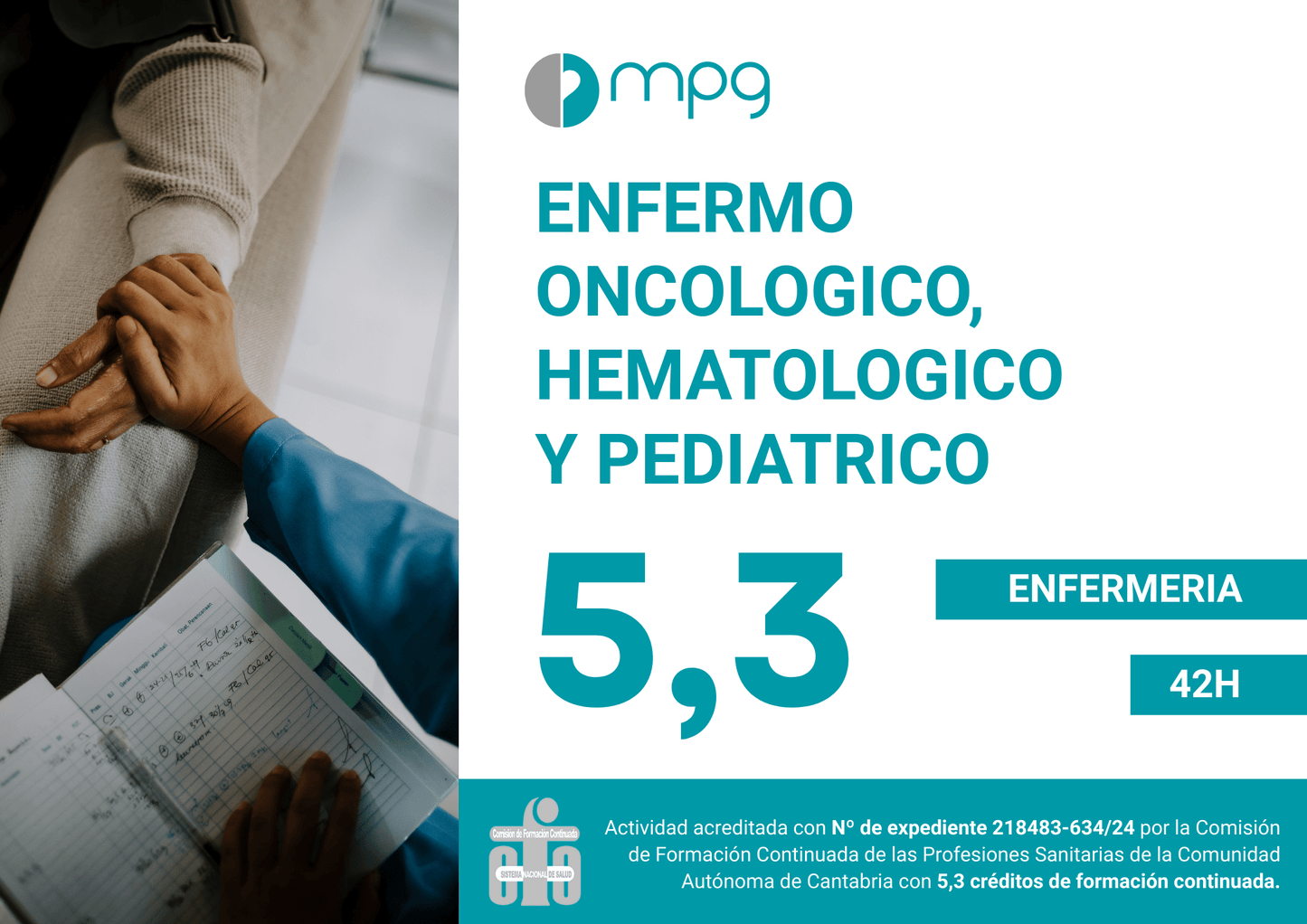 Enfermería Oncológica del enfermo oncológico, hematológico y pediátrico | 5,3 CFC