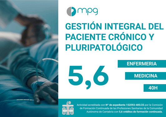 40. Gestión integral del paciente crónico y pluripatológico | 5,6 CFC