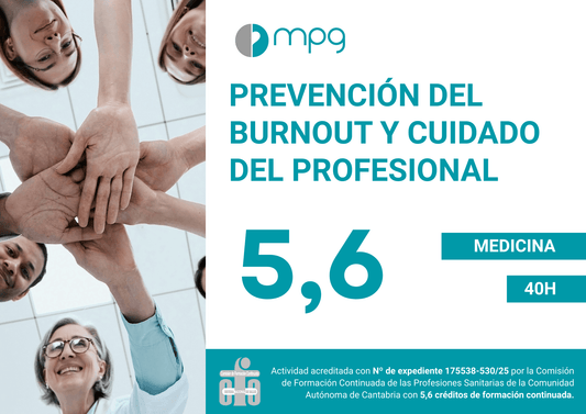 46. Prevención del burnout y cuidado del profesional sanitario  | 5,6 CFC